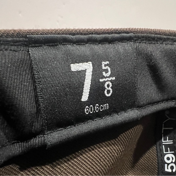 New Era, 59Fifty Fitted Hat, New York Mets, Brown - Picture 3 of 9